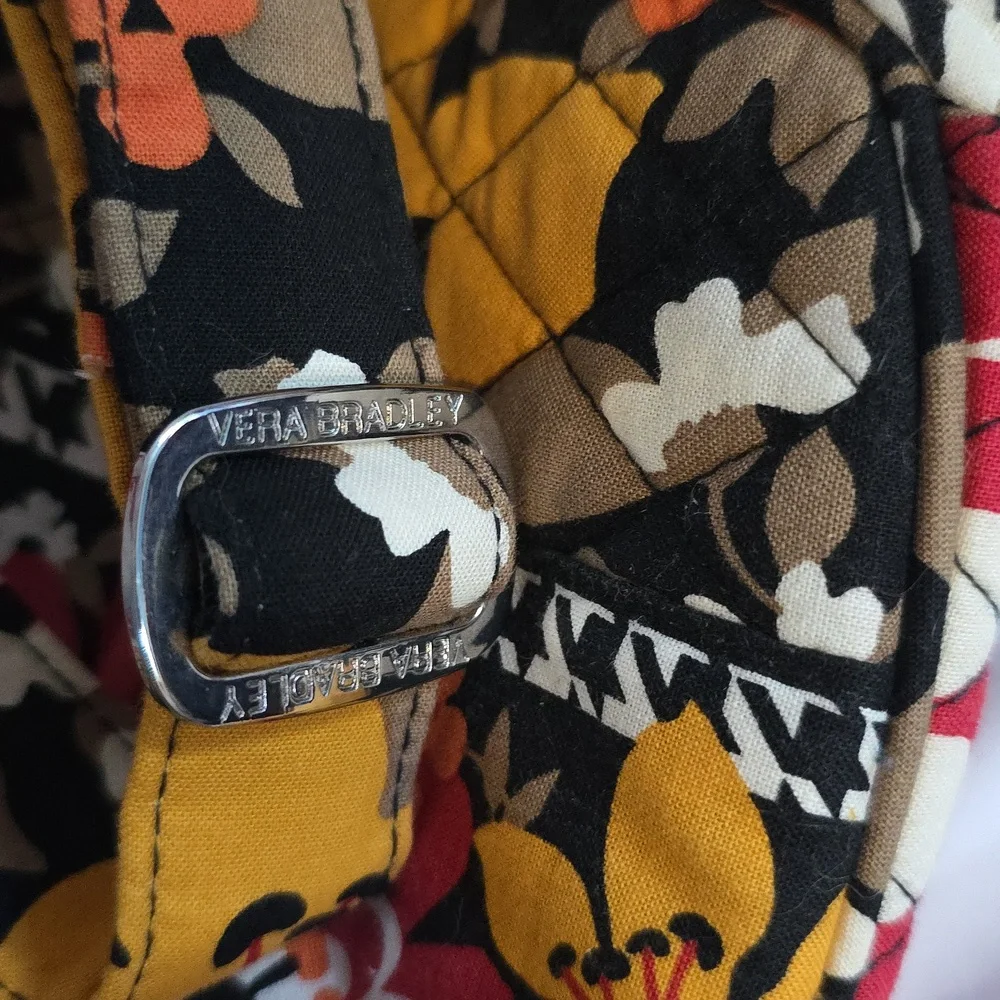 Vera Bradley retired "Bittersweet" pattern Clare crossbody bag - Picture 7 of 12